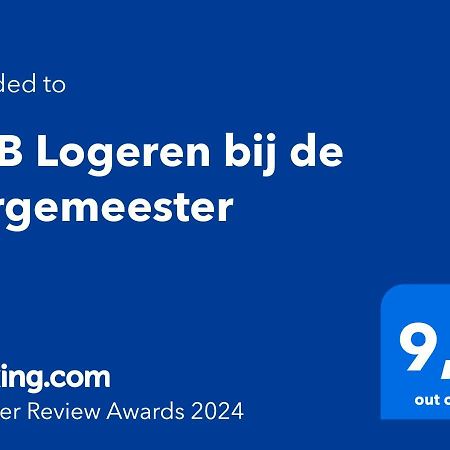 B&B Logeren Bij De Burgemeester Stad aan 't Haringvliet Exterior photo